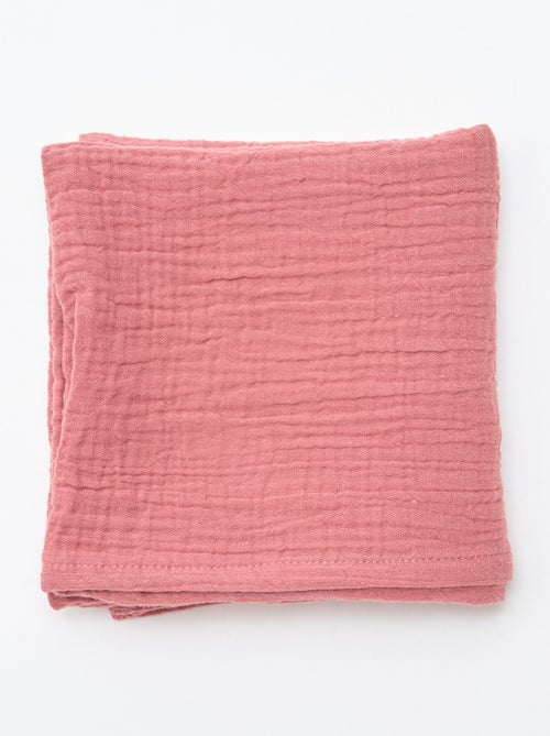 Lot de 3 langes en coton - Kiabi