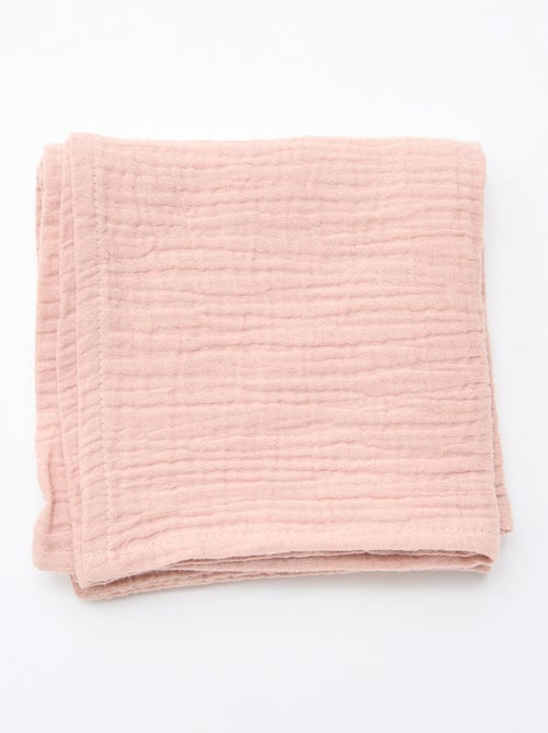 Lot de 3 langes en coton - Kiabi