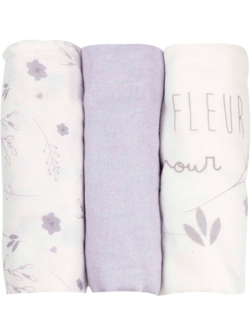 Lot de 3 langes - Kiabi Lot de 3 langes - Kiabi