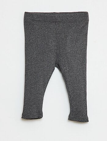 Lot de 3 leggings côtelés