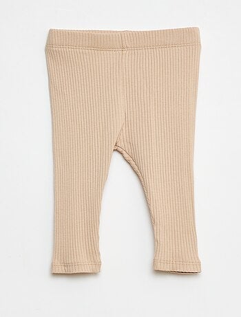 Lot de 3 leggings côtelés