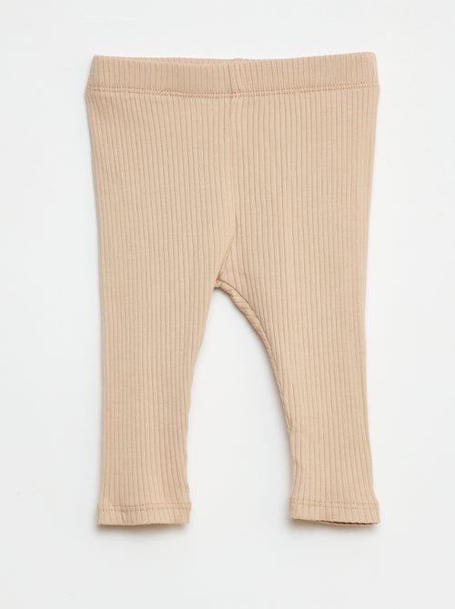 Lot de 3 leggings côtelés - Kiabi