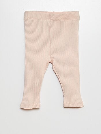 Lot de 3 leggings côtelés