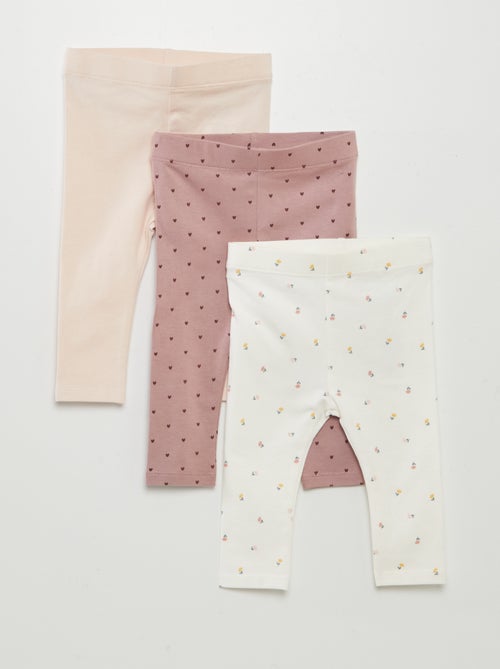 Lot de 3 leggings longs - Kiabi