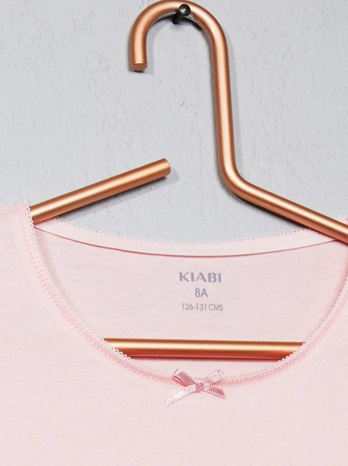 Lot de 3 maillots de corps en coton - Kiabi