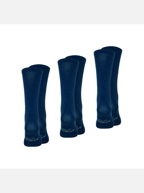 Lot de 3 mi-chaussettes homme my petit prix athena - Kiabi Lot de 3 mi-chaussettes homme my petit prix athena - Kiabi