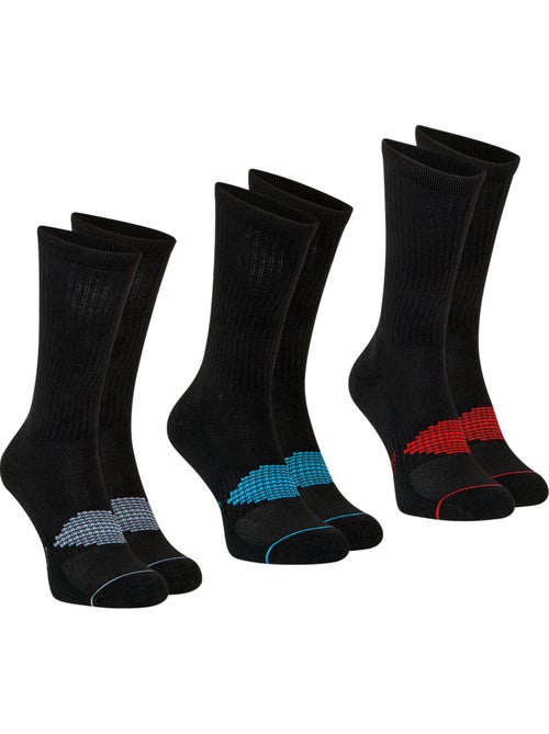 Lot de 3 mi-chaussettes homme training dry athena - Kiabi Lot de 3 mi-chaussettes homme training dry athena - Kiabi