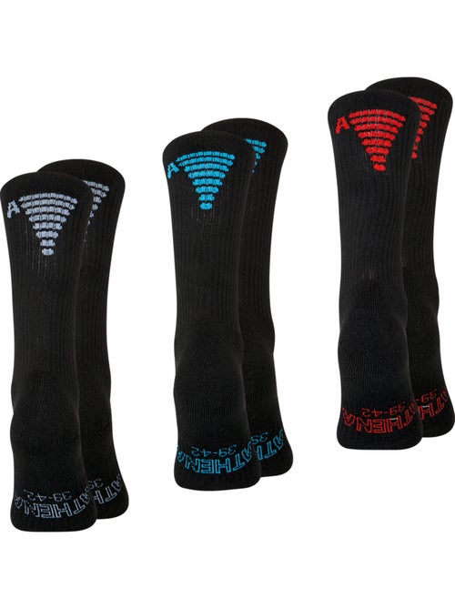 Lot de 3 mi-chaussettes homme training dry athena - Kiabi Lot de 3 mi-chaussettes homme training dry athena - Kiabi