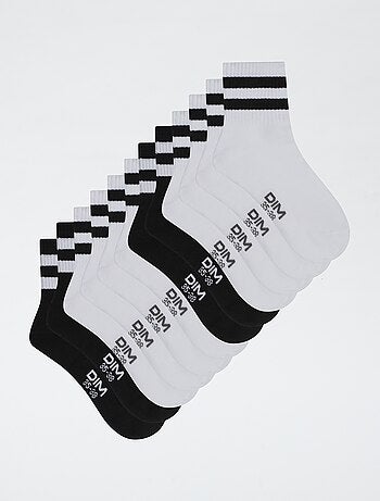 Lot de 3 paires de chaussette 'DIM' en coton
