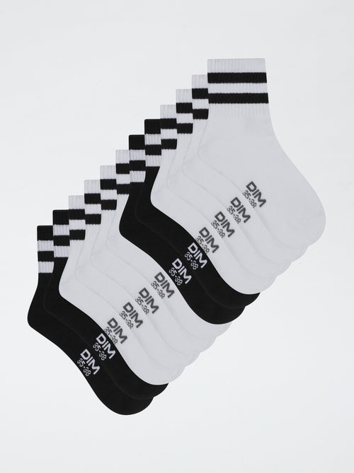 Lot de 3 paires de chaussette 'DIM' en coton - Kiabi