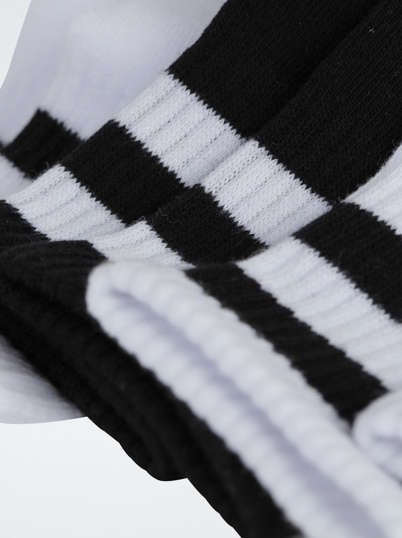 Lot de 3 paires de chaussette 'DIM' en coton Blanc - Kiabi