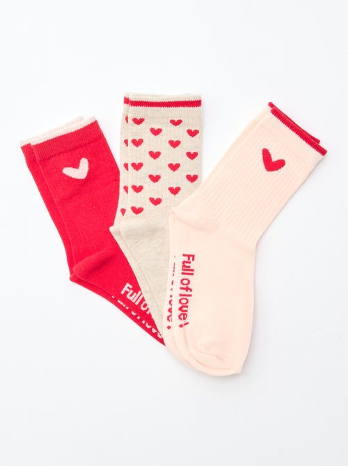 Lot de 3 paires de chaussette - Kiabi
