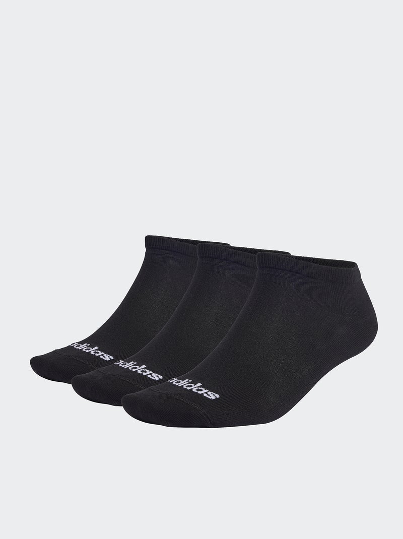 Lot de 3 paires de chaussettes 'adidas' noir - Kiabi