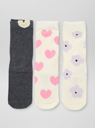 Lot de 3 paires de chaussettes animées