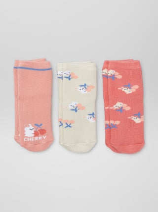 Lot de 3 paires de chaussettes antidérapantes