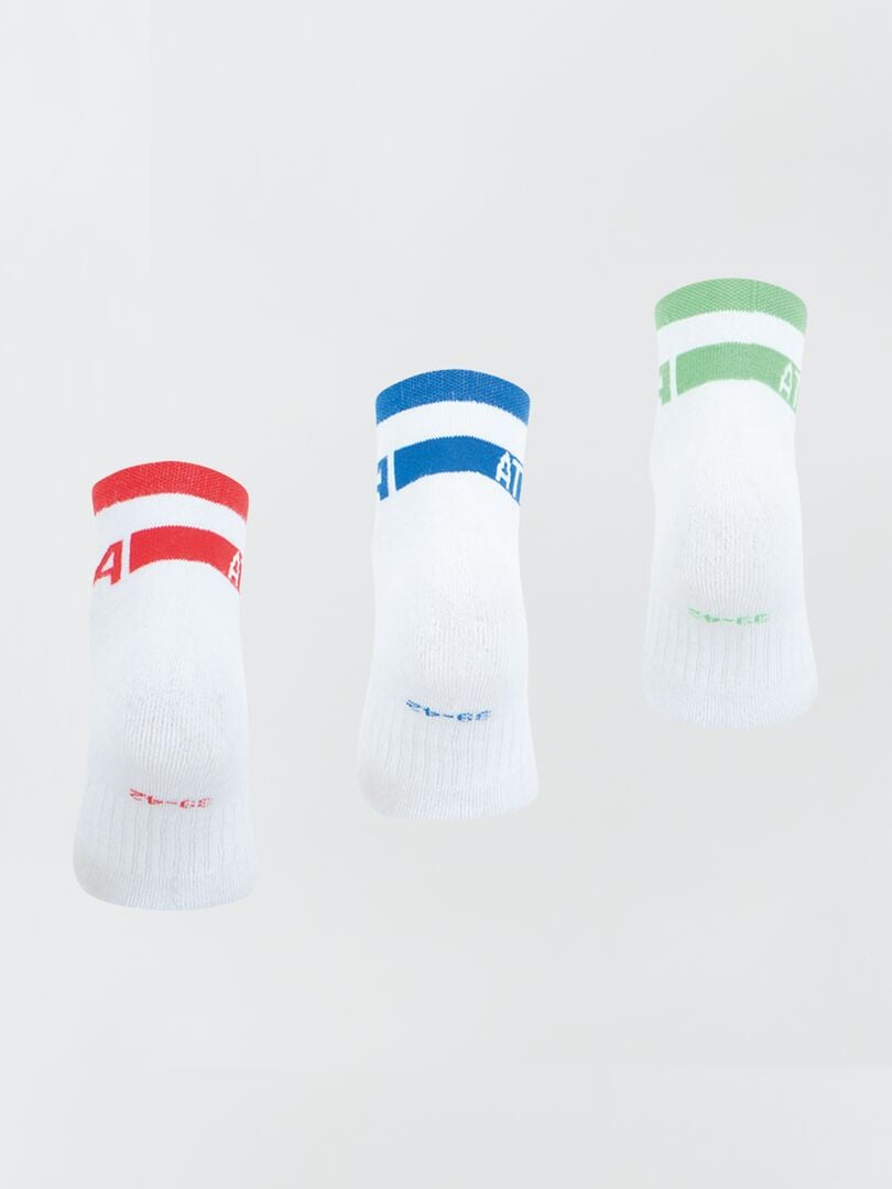 Lot de 3 paires de chaussettes de sport 'DIM' - Blanc - Kiabi - 9.00€