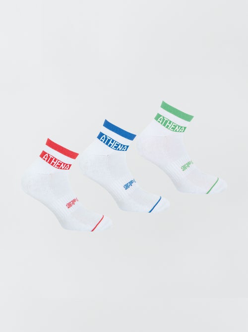 Lot de 3 paires de chaussettes 'Athena' - Kiabi