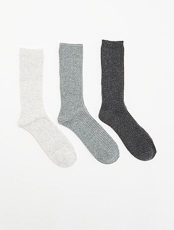 Lot de 3 paires de chaussettes chaudes