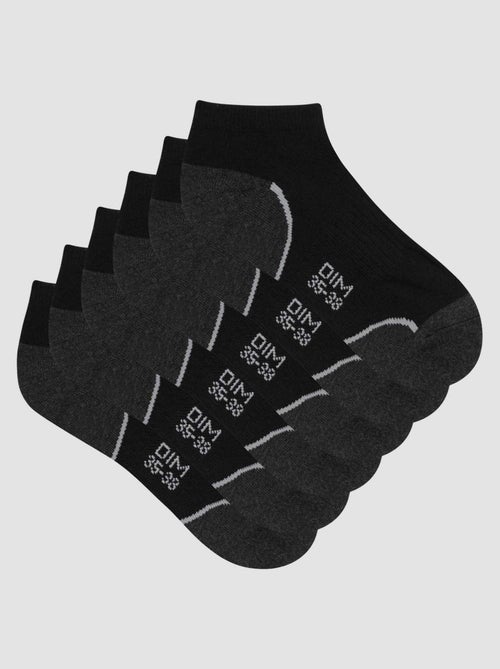 Lot de 3 paires de chaussettes courtes 'Dim' - Kiabi