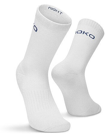 Lot de 3 paires de chaussettes de padel mi-mollet padel homme et femme vira cele