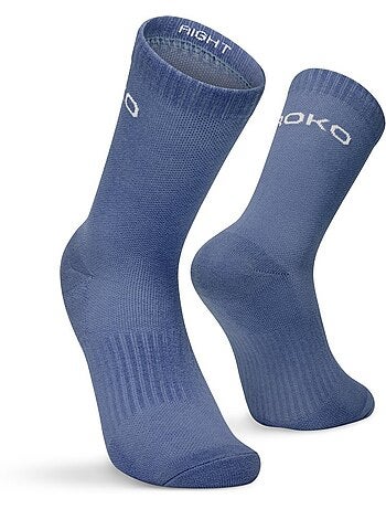 Lot de 3 paires de chaussettes de padel mi-mollet padel homme et femme vira cele