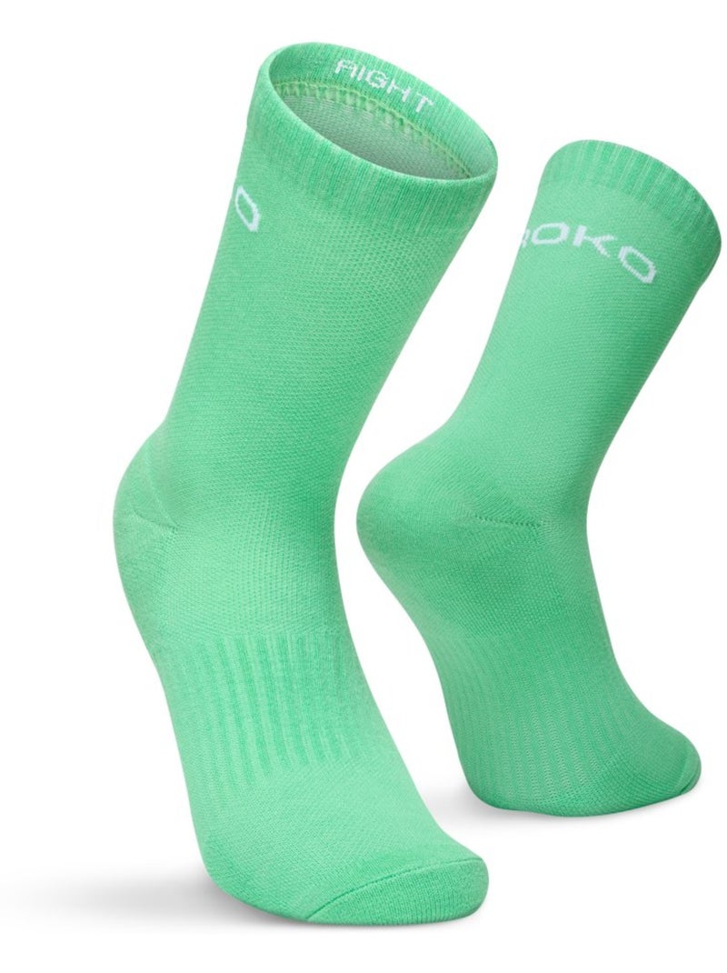 Lot de 3 paires de chaussettes de padel mi-mollet padel homme et femme vira cele Blanc - Kiabi