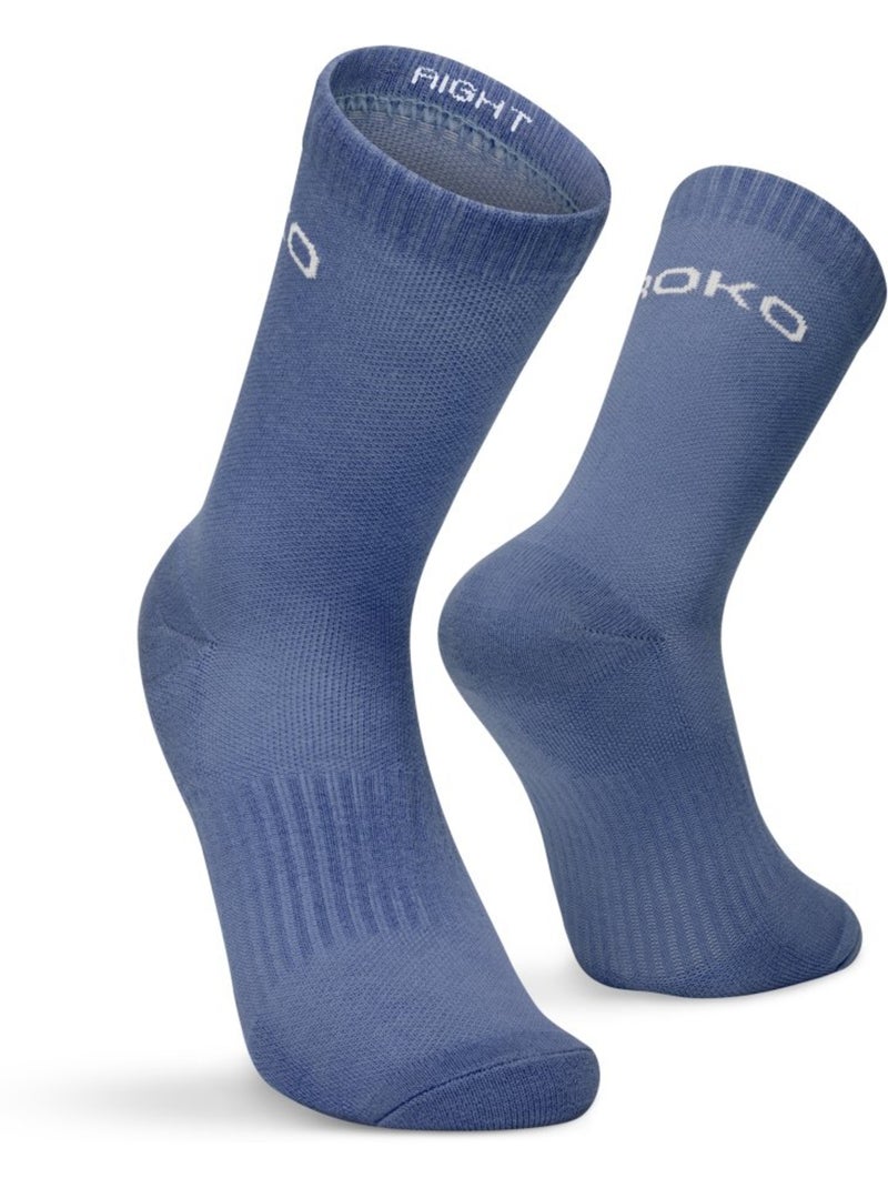 Lot de 3 paires de chaussettes de padel mi-mollet padel homme et femme vira cele Blanc - Kiabi