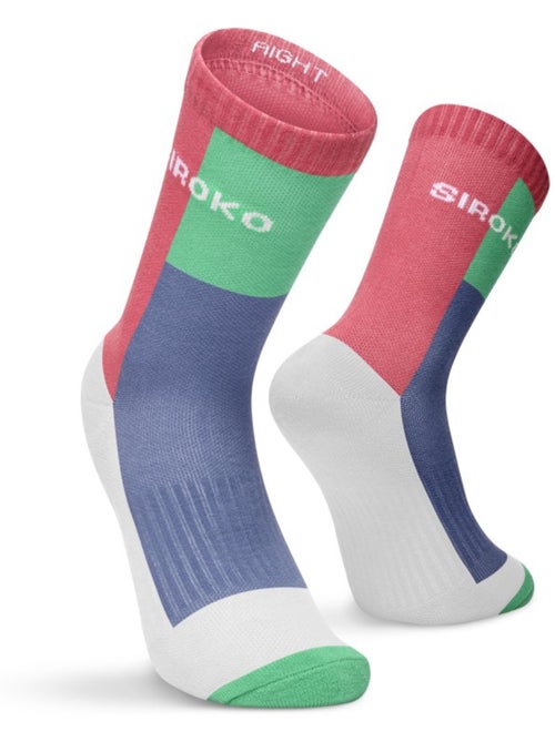 Lot de 3 paires de chaussettes de padel mi-mollet padel homme et femme vira erit - Kiabi