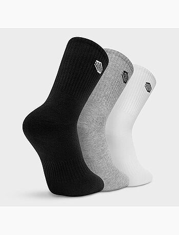 Lot de 3 paires de chaussettes de sport lifestyle homme et femme step