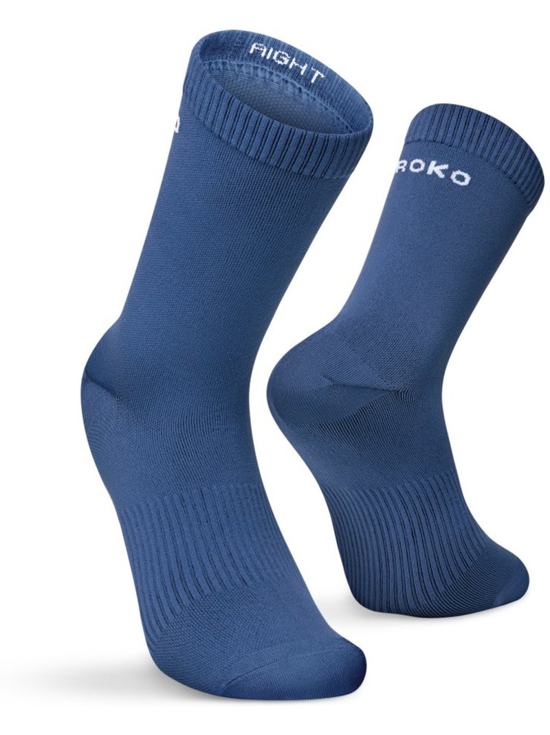 Lot de 3 paires de chaussettes de tennis mi-mollet tennis homme et femme 3motion Bleu - Kiabi