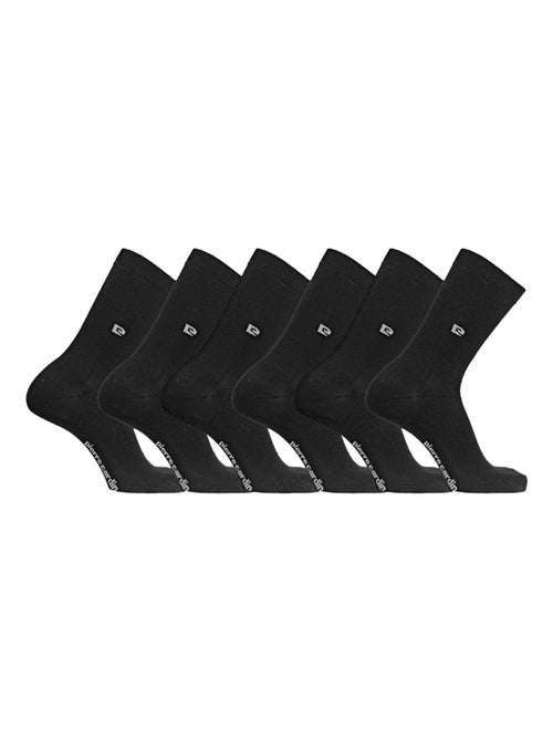 Lot de 3 paires de chaussettes de ville unies modèle pc 00399 pierre cardin - Kiabi