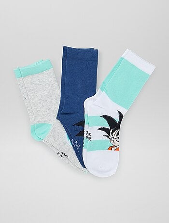 Lot de 3 paires de chaussettes 'Dragon Ball Z' - Kiabi
