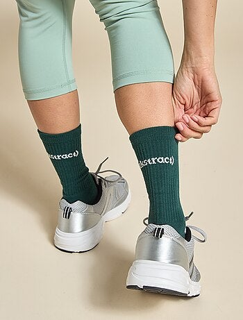 Lot de 3 paires de chaussettes (ekstract) anti-dérapantes en coton