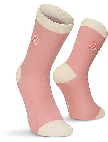 Lot de 3 paires de chaussettes en coton lifestyle homme et femme monogram