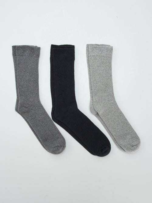 Lot de 3 paires de chaussettes - Kiabi