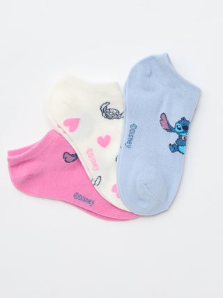 Lot de 3 paires de chaussettes invisibles 'Disney'