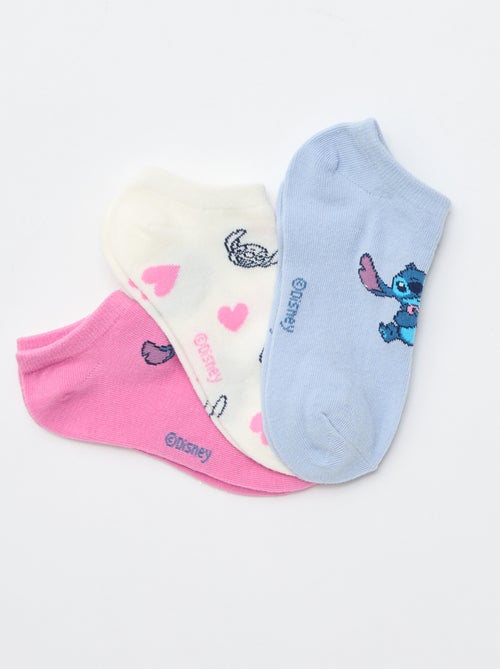 Lot de 3 paires de chaussettes invisibles 'Disney' - Kiabi