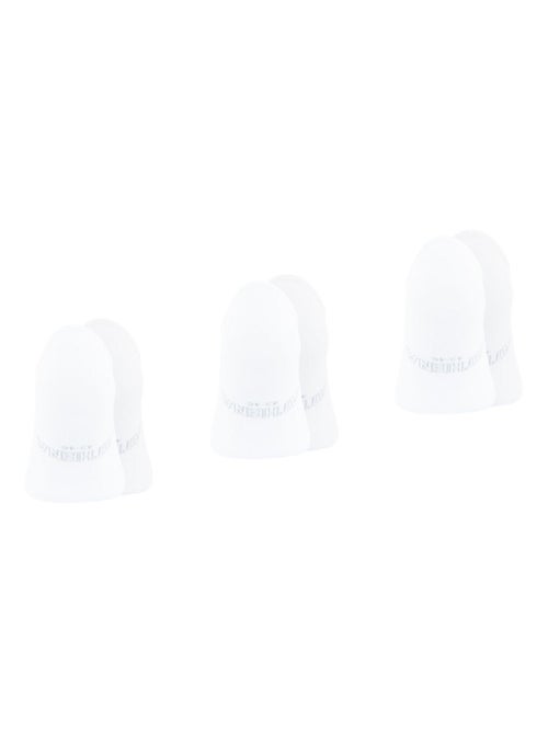 Lot de 3 paires de chaussettes invisibles ecopack athena - Kiabi Lot de 3 paires de chaussettes invisibles ecopack athena - Kiabi