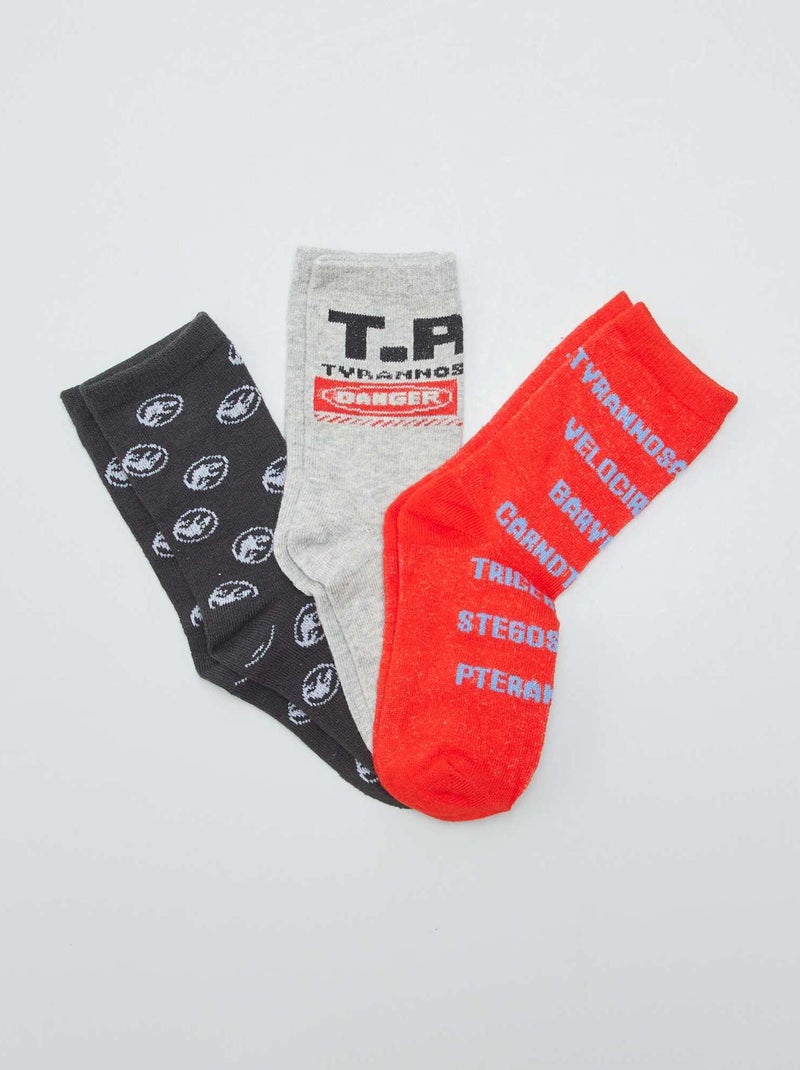 Chaussettes Avec Imprimés Fantaisie - Lot De 5 - Monstres - Kiabi - 7.00 Chaussettes Avec Imprimés Fantaisie - Lot De 5 - Monstres - Kiabi - 7.00