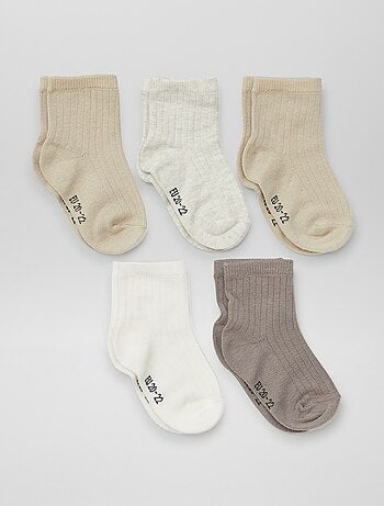 Lot de 3 paires de chaussettes naissance