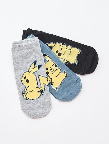 Lot de 3 paires de chaussettes 'Pokémon'