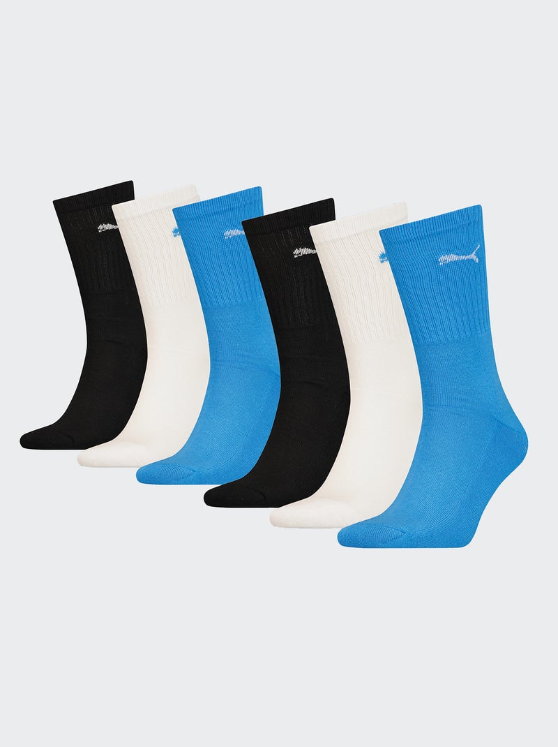 Lot de 3 paires de chaussettes 'Puma' Bleu - Kiabi