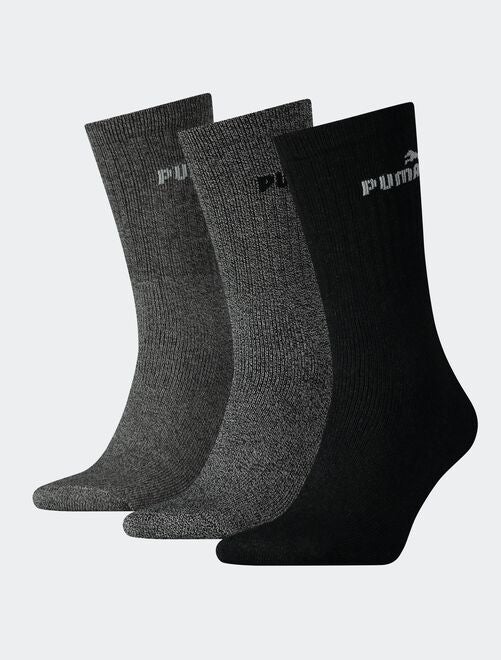 Lot de 3 paires de chaussettes 'Puma' - Kiabi