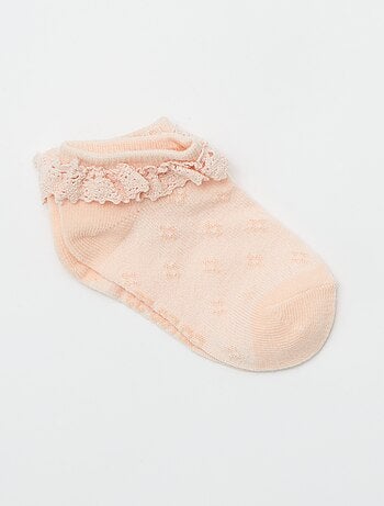 Lot de 3 paires de chaussettes volantées