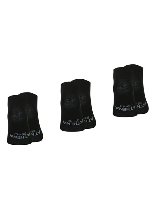 Lot de 3 paires de socquettes homme my petit prix athena - Kiabi Lot de 3 paires de socquettes homme my petit prix athena - Kiabi