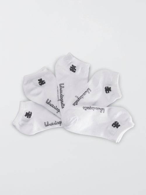 Lot de 3 paires de socquettes 'Lulu Castagnette' - Kiabi