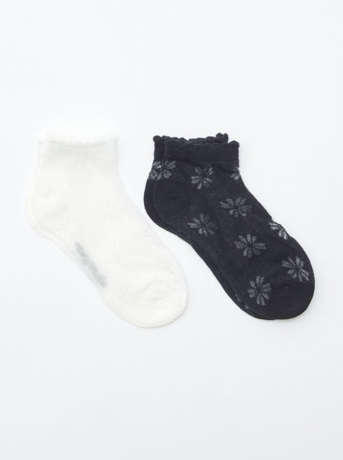 Lot de 3 paires de socquettes - Kiabi