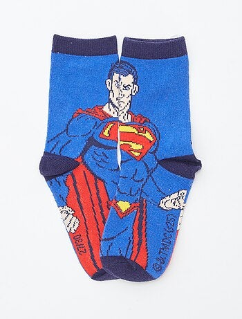 Lot de 3 paires mi-chaussettes 'Superman'