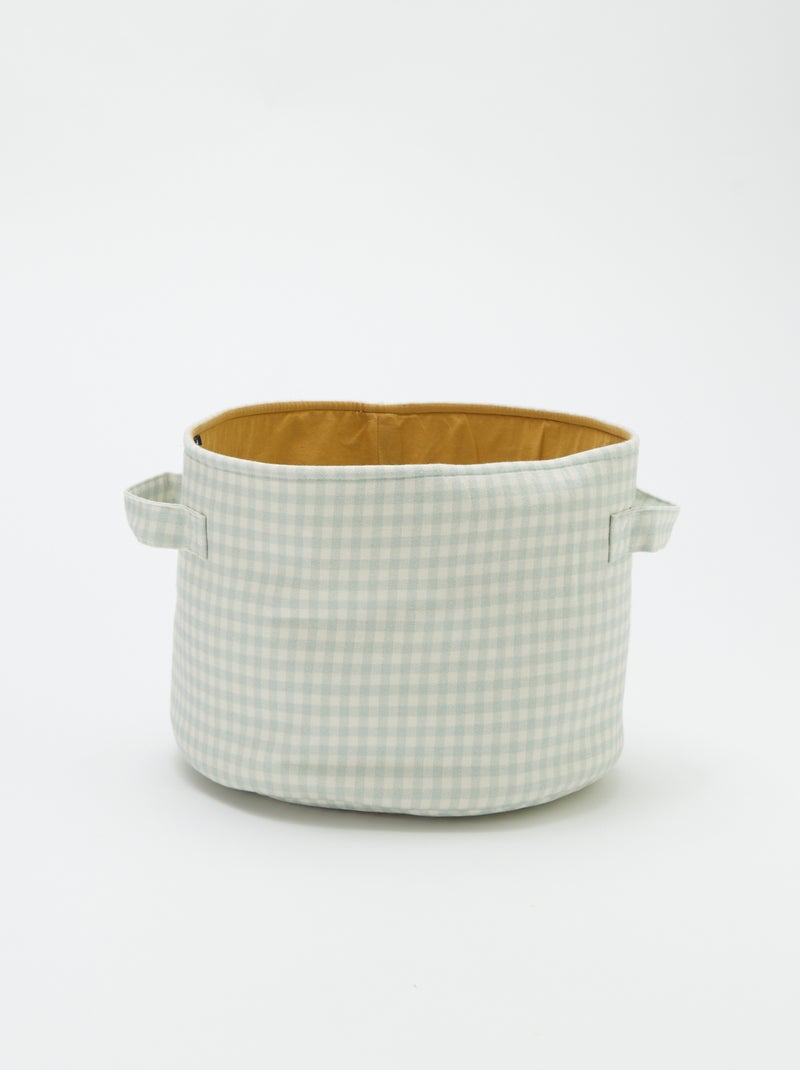 Lot de 3 paniers en tissus - Kiabi Home JAUNE - Kiabi