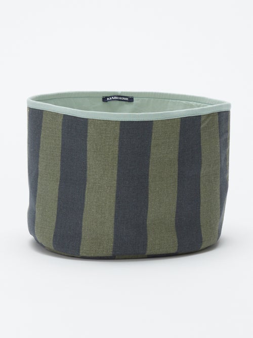 Lot de 3 paniers en tissus - Kiabi Home - Kiabi